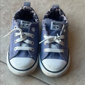Converse Girls Purple Sneakers